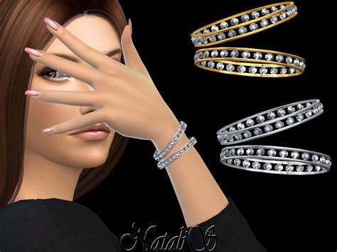 Eternity Pair Of Bracelets By Natalis From Tsr Sims 4 Downloads