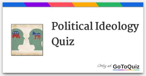 Political Ideology Quiz