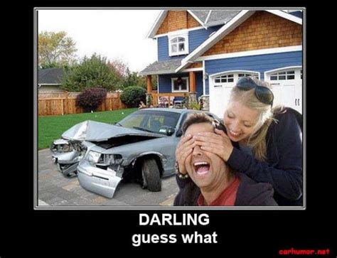 Car Humor Posters Car Humor Funny Joke Road Street Drive Driver Crash Garage Woman Wife