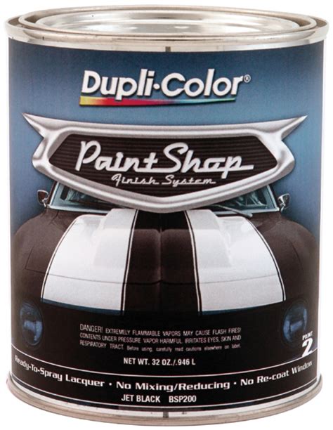 They provide the actual automotive paint color standard reference chips for nearly all makes and models since automobiles were made, all the way back to the year 1900 and all the … Dupli-Color Paint Shop Jet Black (32 oz.) - DUPBSP200
