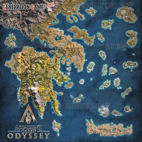 Assassin S Creed Odyssey Interactive Map