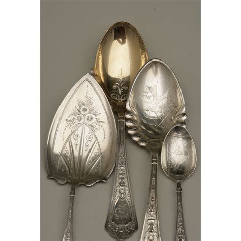 Westelm.com has been visited by 100k+ users in the past month Four Silver Serving Pieces | Witherell's Auction House