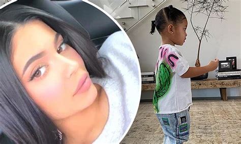 Kylie Jenner Posts Heart Melting Photo Of Streetwear Clad Stormi Along With Gushing Message