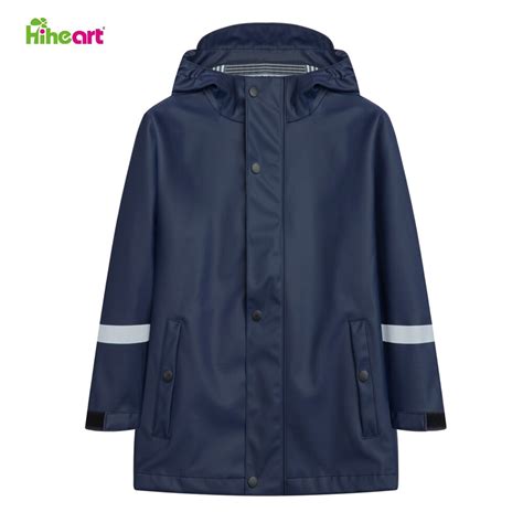 Clothing Rain Wear Domii Kids Fashion Translucent Raincoat Reusable