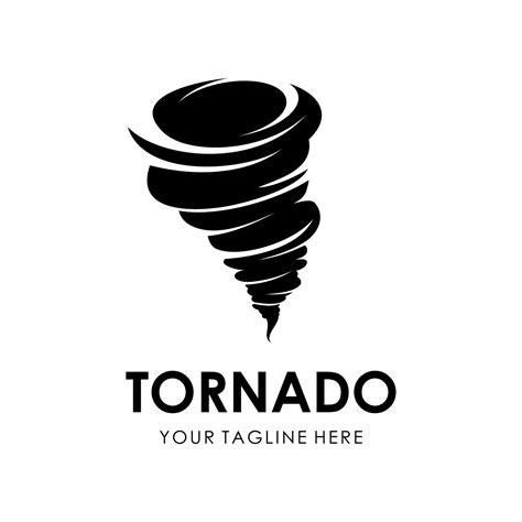 Tornado Vector Logo 8222171 Vector Art At Vecteezy