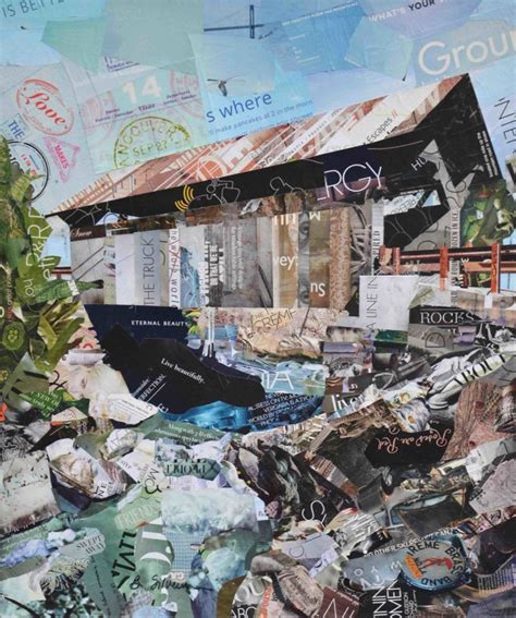 Collage Artwork By Boston Artist Betsy Silverman Collage Art Projects