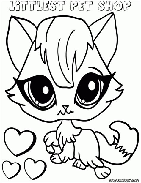 Get This Littlest Pet Shop Cute Animals Coloring Pages For Kids 94792