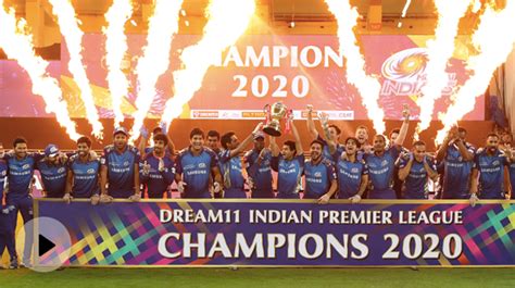 Mumbai Indians Beat Delhi Capitals To Win Record Extending 5th Ipl Trophy