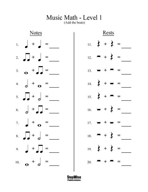 Vedic maths can be introduced to students as young as six and can be pursued up to the research level, though hardly any university in india offers formal education in this discipline. free band orchestra worksheets rhythm notes note names and ...