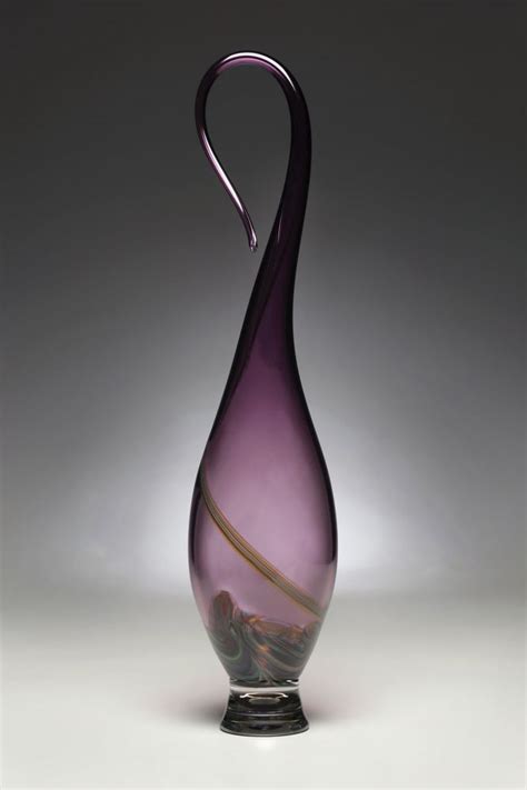 Victor Chiarizia Glass Sculptures Fontana Amethyst Featured Artist Vinings Gallery