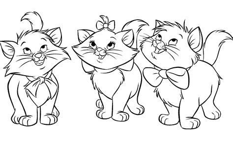 Dessin De Chaton Trop Mignon  GreatestColoringBook.com