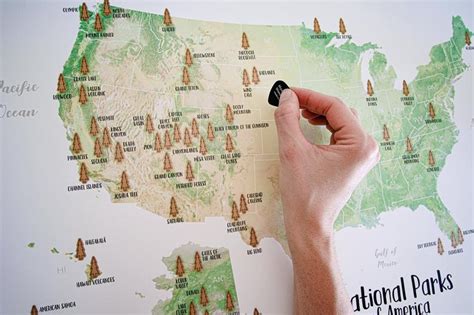 Most Epic Us National Park Scratch Off Map Best Picks For 2022 The