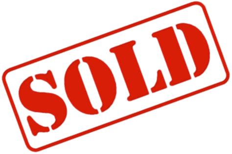 Sold Sign Icons Png Free Png And Icons Downloads