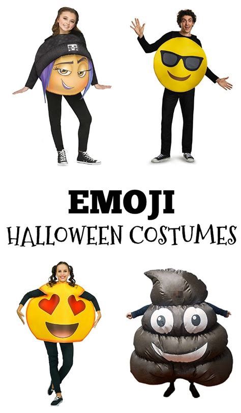 Emoji Halloween Costume Ideas Sweet Party Place