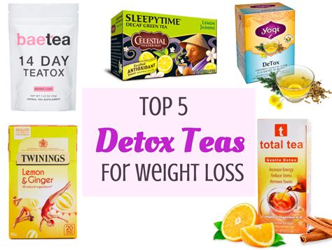Meanwhile, it can also boost your energy with the guarana ingredients. Top 5 Detox Teas for Weight Loss - The Clean Eater