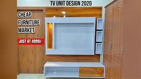 Tv Unit Interior Design For Livingroom 2020 Furniture Market Kolkata