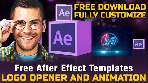 Free Logo Animation Aftereffect Templates Download Sr Official Youtube