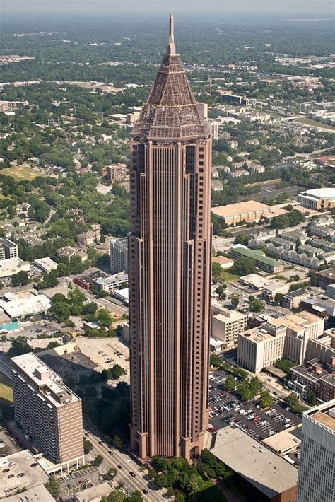 Bank Of America Plaza Atlanta Georgia Kevin Roche John Dinkeloo