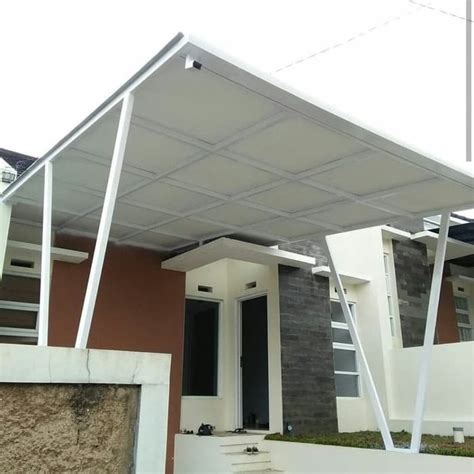 Harga kanopi minimalis besi hollow atap spandek. Harga Kanopi Besi Hollow Galvanis Stainless Terbaru 2020