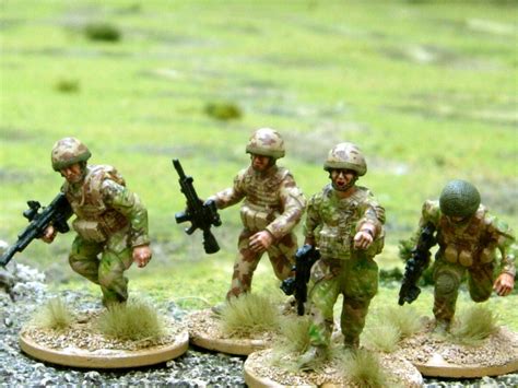 Wargaming With Silver Whistle Empress Miniatures Modern British Infantry