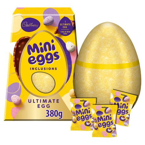 cadbury mini eggs inclusions ultimate egg 380g english corner shop
