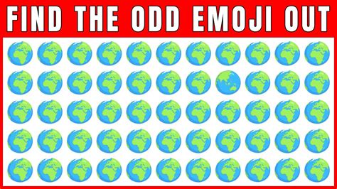 Find The Odd Emoji Out 🔍 Odd One Out 💡 Spad Quiz Youtube