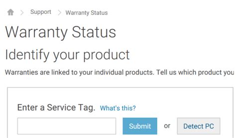 dell warranty check find dell warranty status immediately