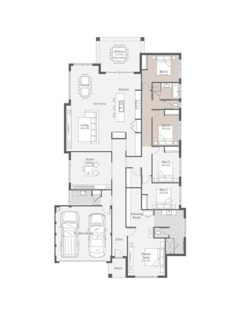 5 Bedroom Floor Plan With Dimensions