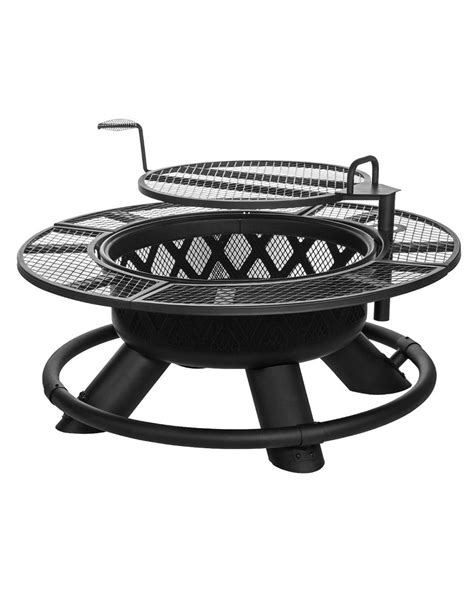 The biolite firepit outdoor smokeless fire pit grill comes second on our list of favorite fire pit our last three favorites look remarkably similar. King Ranch Firepit with Grilling Grate | Fire pit grill ...