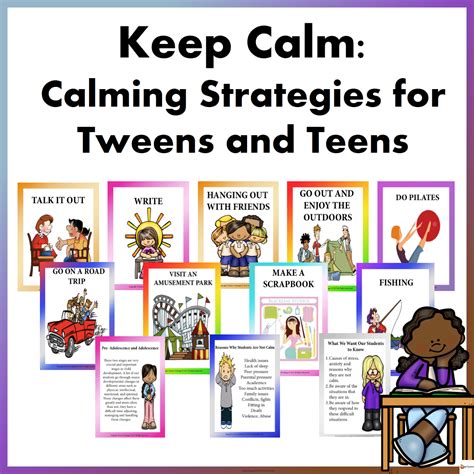 Keep Calm Bundle Calming Strategies For Tweens And Teens Calming
