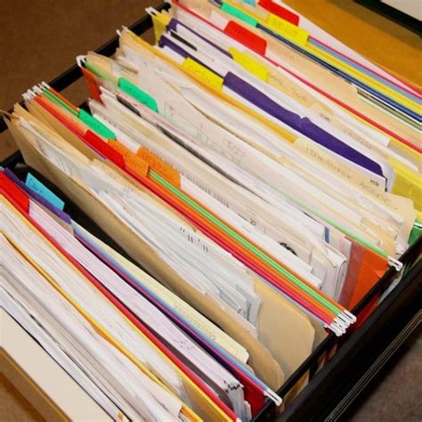 How To Organize Your Paper Clutter With A Filing System Filing System