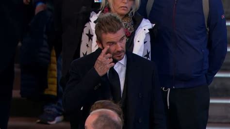David Beckham Waits For 13 Hours To Pay His Respects To Queen Elizabeth