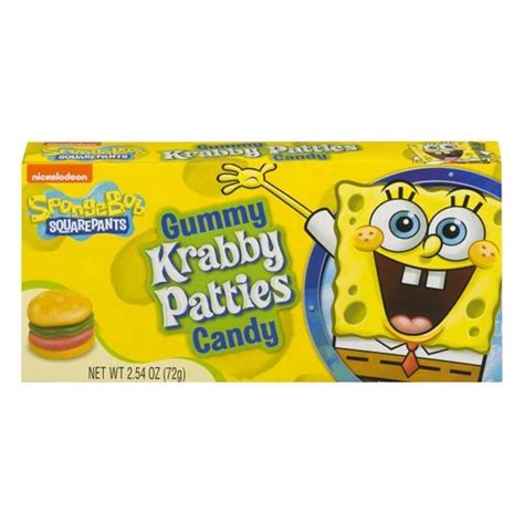 Spongebob Squarepants Krabby Patties 72g 183