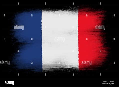 The French Flag Stock Photo Alamy