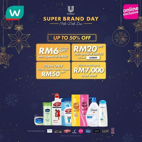 One, two, three, five, or 10 monogrammed knit beanies and gloves gift sets from qualtry (up to 69% off) qualtry. Watsons Online Unilever Super Brand Day Promotion Discount ...