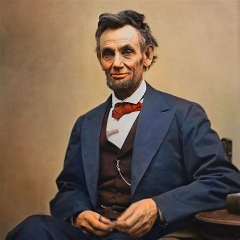 Picture Of Abe Lincoln And His Very Own Memorial Abraham Lincoln