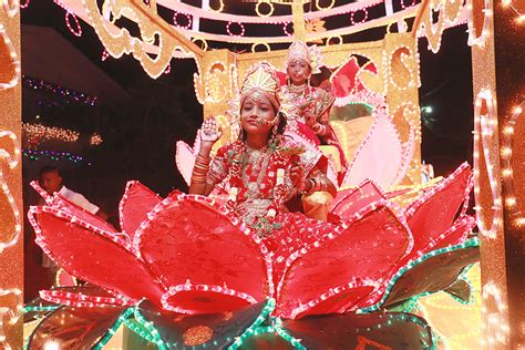 Scenes From The Guyana Hindu Dharmic Sabha Diwali Motorcade Stabroek News