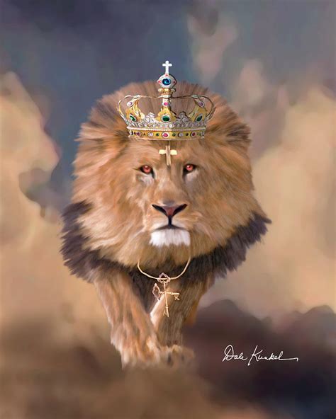 Lion Of Judah Painting By Dale Kunkel Christian Art