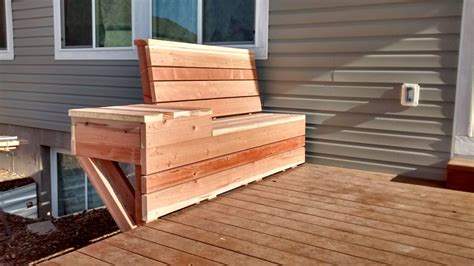 Free Building Plan And Tutorial Space Saving Built In Deck Benches And