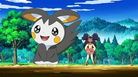Emolga And The New Volt Switch Pokémon Wiki Fandom Pokemon Iris
