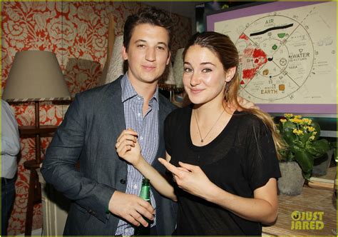 Shailene Woodley And Miles Teller Spectacular Now Screening Photo