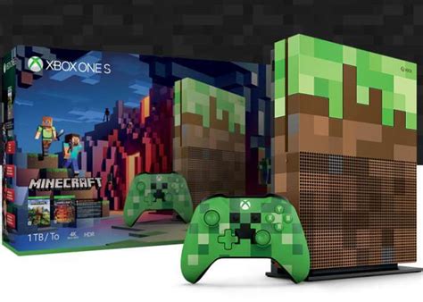 Unboxing Xbox One S Minecraft Limited Edition Bundle Video Geeky