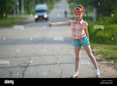 Crazy Hitchhiker Girl Telegraph