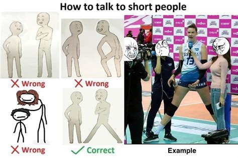 How To Talk To Short People Tall