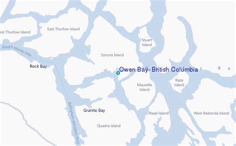 Owen Bay British Columbia Tide Station Location Guide