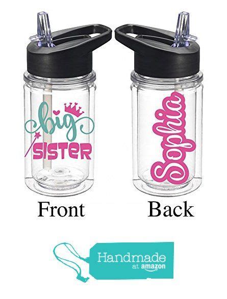 Wompolle best sister gifts from sister birthday gifts for big sister novelty graduation gift ideals for sister from brother, daughter gifts from mom and dad,unique birthday gift (to my daughter). Big Sister Gift, Big Sister Water Bottle, Custom Name Big ...