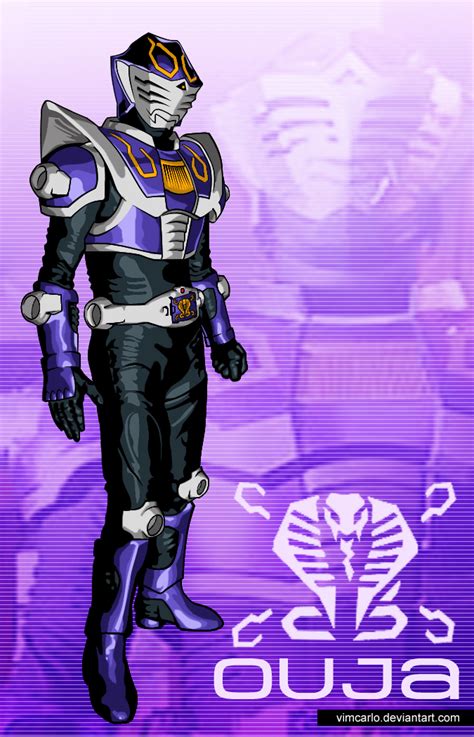 Kamen rider ouja (仮面ライダー王蛇, kamen raidā ōja?, note 1) is a fictional character in the tokusatsu production kamen rider ryuki. Kamen Rider Ouja by vimcarlo on DeviantArt