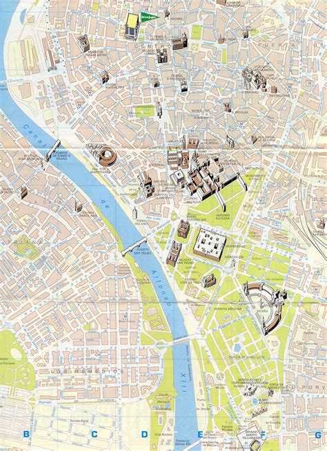 Mapa De Sevilla Plano Y Callejero De Sevilla 101viajes