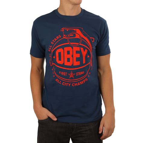 Obey Clothing Cant Jump T Shirt Evo Outlet