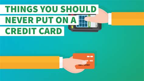Account closed due to inactivity. 10 Things You Should Never Put on a Credit Card ...